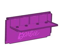 Replacement Parts for Barbie Doll Fresh 'n Fun Foodtruck Playset - GMW07 ~ Replacement Attachable Purple Table / Bar