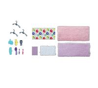 Replacement Parts for Barbie Dreamhouse Dollhouse - GRG93 ~ Barbie Size Accessories ~ Bathroom Supplies, Blankets and Rugs