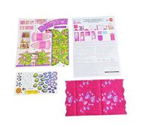 Replacement Parts for Barbie Malibu Dollhouse Playset BJP34 - Replacement Stickers, Instruction Sheet and Blanket