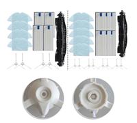 Replacement Parts for bObsweep Bob PetHair & Appetite Robot Vacuums, Accessory Kit with Main Roller Brush, Side Spin Brushes, for HEPA Style Filter and (A)