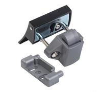 Replacement Parts - For Caravan and - For Motorhome Cupboard Locker Drawer Catch Lock Mechanism, Zinc Alloy Latch - For 14-17mm Door Panel, Black