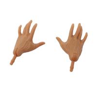 Replacement Parts for Collectible Ever After High Cedar Wood Doll CDM51 - Set of Replacement Hands - Left and Right - Brown Wood Look