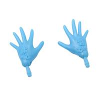 Replacement Parts for Collectible Monster High Frankie Stein School Dance DNX34 - Set of Replacement Hands - Left and Right - Blue