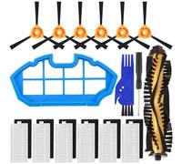 Replacement Parts for Ecovacs DEEBOT N79 N79S DN622 DN622.11 500 N79w N79se Robotic Vacuum Cleaner - Main Brush,Filter,Side Brush Accessory Kit