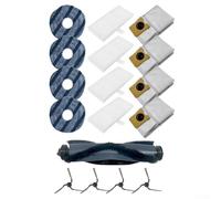 Replacement Parts for eufy C10 Robot Vacuum, Accessories Set for eufy Vacuum Cleaner with Main Brush Side Brushes HEPA Filters Dust Bags Cleaning Wipes