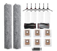 Replacement Parts for Eufy C28 Robot Vacuum Cleaner Accessories, 1 Roller Brush, 2 Roller Mop, 4 Filter, 6 Side Brush, 6 Dust Bag
