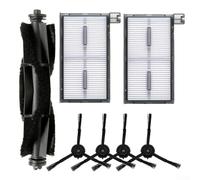 Replacement Parts For Eufy-X8 Pro Serie X8 Pro SES Robot Vacuum Cleaner, Main Brush Filters Side Brush Kit