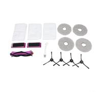 Replacement Parts for EUREKA for V15 Pro J15 Ultra J15 Robot Vacuum Main Brush Side Brushes Mop Pads Filters Dust Bags Easy Installation Pet Hair Hardwood Carpet