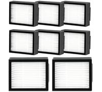 Replacement Parts for iRobot Roomba i7 E5 E6, Pack of 10 Replacement Accessories for iRobot Roomba, Filter Set Compatible with iRobot Roomba i6 i3 i4 i8 i8 Plus e5154 i3152 i7156 J7 7150