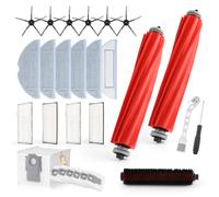 Replacement Parts for Roborock S7 MaxV Ultra S7 / S7+ Accessories Kit | S7 MaxV/ S7 Pro Ultra with 2 Main Brush, 1 Clean Brush,6 Dust Bags,4 Hepa Filters,6 Mop Pads,6 Side Brushes