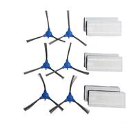 Replacement Parts for Robot Vacuum R3500 R650 R600 R750, Side Brushes and Accessories Compatible with For Goovi 1600PA, For XIEBro For K10, For C800 D900, For DEENKEE DK600 BG600 Robotic Cleaner