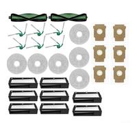 Replacement Parts for Roomba 415X Plus 415 515 576 516 for combo Supply Pack Featuring Main Brush Side Brushes Filters Dust Bags Mop Pads Robot for vac(28pcs)