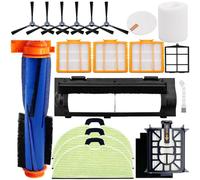 Replacement Parts for Shark AV2610WA RV2610WA Matrix Plus 2- in-1 Robot Vacuum Cleaner,1 Main Brush,3 Filters,3 Mop Pads,6 Side Brush,1 Pre Filter,1 Roller Cover,1 Filter&1 Pre-Motor Foam&Felt Filter