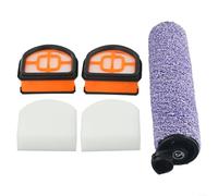 Replacement Parts For Shark WD100 WD101 WD200 For HydroVac 3-in-1 Robotic Vacuum Accessories, 1*Brush Roll 2*Foam 2*