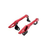 Replacement Parts For SUZUKI For HAOJUE UHR 150 UHR150 Motorcycle CNC Aluminum Rear Handle Passenger Seat Hand Grab Bars modification Parts(Red)