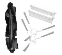 Replacement Parts For Tapo RV30 RV10 Robot Vacuum Cleaner (2 Side brushes, 1 Roller Brush, 2 Filters)