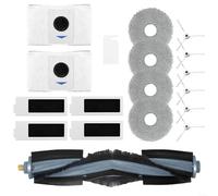 Replacement Parts Kit For ECOVACS For DEEBOT For T20 For OMNI Main Brush Side Brushes Mop Cloths Dust Bags Filters Cleaning Brush For Robot Vacuum Cleaner Accessories Carpet For TILE Floor