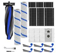 Replacement Parts Kit For Ecovacs for deebot T90 Pro for omni - Roller Main Brush Side Filter Mop Pad For X12 OmniCyclone X9S Pro for yeedi S20 Full Set(B)