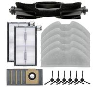 Replacement Parts Kit for Eufy For X8 Pro Series & For X8 Pro SES: Main Brush, Side Brushes, Filter, Mop Cloths and Dust Bags Accessory Set(B)