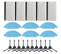 Replacement Parts Kit for Laresar for l6 Robot Replacement Parts(B) | Precision fit side brushes, HEPA dust filtration, easy for snap-on install, extends for battery life