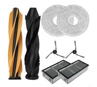 Replacement Parts Kit for Mova Mobius 60 Sa-ugrobot, Accessories with Main Brush, Silk Brush, Filters and Mop Pads, Easy Change for Optimal Cleaning Performance