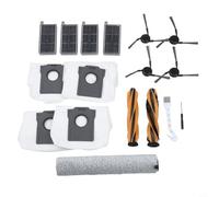 Replacement Parts Kit for MOVA Z60 Ultra Roller Complete Robot Vacuum Cleaner, Complete Accessories with 2 Main Brushes, 4 Side Brushes, Mop Roller and Dust Container