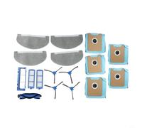 Replacement Parts Kit for RoboVac for g40 Hybrid+ Including Roller Brush Side Brushes Washable Filters Mop Cloths and Dust Bags