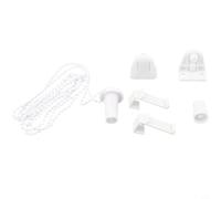 Replacement Parts Kit for Roller Blinds Featuring Chain Assembly, Coupling, and Multi-Position Brackets