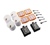 Replacement Parts Kit for Shark AI Ultra 2-in-1 Robot Vacuum RV2600WSEU RV2500SEU, Includes Base Filters Foam Filters Side Brushes Accessories