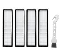 Replacement Parts Kit HEPA Filter Compatible with Dream e D9/D9 Max/D9 Pro/F9 Pro /L10 Pro/D10s Pro 4 HEPA Filters+1 Brush
