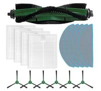 Replacement Parts Kit Vacuum Spare Parts Includes Main Brush Side Brushes Filters And Microfiber Mop Cloth For Models Y0140 Y0110 Y0112 Q0120(B)