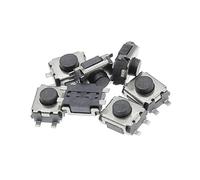 replacement parts Micro Switch 100PCS/LOT 3 * 4 * 2 mm SMD Switch 4 Pin Touch Micro Switch Tact Push Button Switches 3x4x2H Mini Buttons