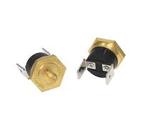 replacement parts Micro Switch 1PCS Normal Closed 10A 250V Temperature Switch Screw Cap KSD301 M4 40/45/50/55/60/65/70/75/80/85/90/100/110C/120/130 Degrees (Color : M4 120c)