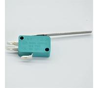replacement parts Micro Switch 2pcs Micro Limit Switches 16A 250V 125V NO+NC+COM 3 Pins SPDT Micro Switch 28mm 52mm Arc Roller Lever Touch Switch Green (Color : Kw7-9)
