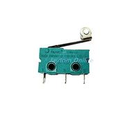 replacement parts Micro Switches 5pcs Micro Switch Roller Lever Arm SPDT Snap Action 5A 250V KW4A NC-NO-C with Pulley 3Pin 2Pin Stroke Limit Switch (Color : Wheel Handle 21mm)