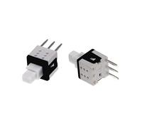 replacement parts microswitch 1000pcs 5.8 * 5.8mm Self Locking Push Tactile Power Micro Switch Kit 2 3 6 Pin Button Switches 5.8x5.8 (Color : 8)