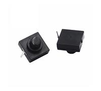 replacement parts microswitch 1000PCS Ultra-Thin Flashlight Switch Key Switch 12 * 12 * 9.4mm Flashlight Switch 2 Foot self-Locking Switch