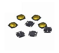 replacement parts microswitch 100PCS Metal Dome 3.7 * 3.7 * 0.35mm Thin Film Touch Switch 4 Feet Foot Patch Micro Button Switch 3.7 * 3.7 * 0.35MM