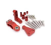 Replacement Parts Motorcycle Directional Damper Shock Absorber Stabilizer Steering Dampers For A&prilia RS660 RS 660 Rs660 2021 2022 2023 modification Parts(Titanium bracket)