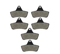 Replacement Parts Motorcycle Front And Rear Disc Brake Pad Pads For ARCTIC CAT 400 454 2x4 4x4 Auto Act Utility For Bearcat Accessories Motorbike Disc Brake Pads(3xFront Rear)