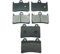 Replacement Parts Motorcycle Front Rear Brake Pads For XV1700A Road Star (Spoke Wheel) XV1700AM Midnight XV1700 A AM Disc Pad Motorbike Disc Brake Pads(Front rear)
