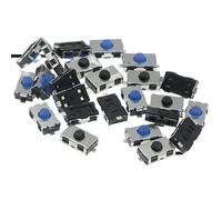 replacement parts Normally Closed/Open Switch 4 * 6 3 x 6 SMD Flexible Glue Key Button 3 * 6 * 2.5 Tact Switch Touch Micro 3 * 6 * 2.5 mm (Color : Normally Open, Size : 20PCS)