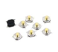 replacement parts Power Switch Button 100PC/Lot SMD 4 * 4 * 1.5MM 4X4X1.5MM Tactile Tact Push Button Micro Switch Momentary (Color : 4x4x3mm)