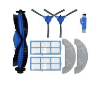 Replacement Parts，Robot Vacuum Spare Parts Accessories Kit，Main Brush，Side Brush，Hepa Filter，Mop Rag，Compatible For Proscenic 850T / 850P (Color : As shown-02)
