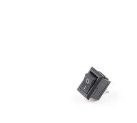 replacement parts Rocker Switch 10PCS Button Switch 10x15mm SPST 2Pin 3A 250V KCD11 Mini Boat Rocker Switch ON/Off Rocker Switch Black Red and White Gray (Color : 2pin Black Black, Size : 5PCS)