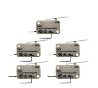 replacement parts Rocker Switch 5PCS D41X Micro Switch D41 0.1A250V 125-250VAC 5E4 40T150 (Color : D41x B)