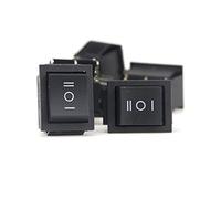 replacement parts Rocker Switch KCD2 Black Three Position Toggle Micro switches 16 / 250VAC 20A / 125VAC Smart Rocker Switch