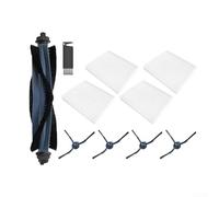Replacement Parts Set fits for Eufy G50 Hybrid/ L60 Hybrid/ L60 SES Robot Vacuums - 1 Main Brush, 4 Side Brushes, 4 HEPA Filters, 1 Cleaning Brush