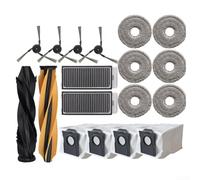 Replacement Parts Set for Dreame for w10 Pro with Main Brush Replacement | Compatible with w10 / for w10 Pro, V-shaped main brush, nylon material, easy to clean, efficient