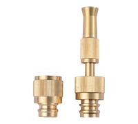 Replacement Parts Spray Hose Kit - Garden Hose Nozzle | Water Hose Nozzle Garden Nozzle | Adjustable Outdoor Hose Nozzle | Brass Tap Adapter | Spray Nozzle for Watering the Garden, Cleaning